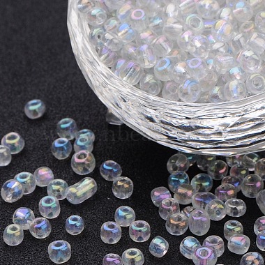 4mm Clear Glass Beads
