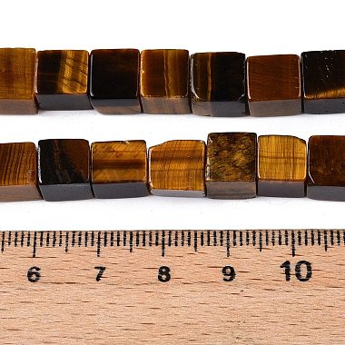 Natural Tiger Eye Beads Strands(G-T139-8x8-29A)-5