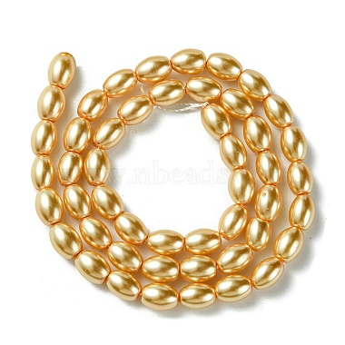 Rice Grade A Glass Pearl Beads Strands(HY-E001-06)-3