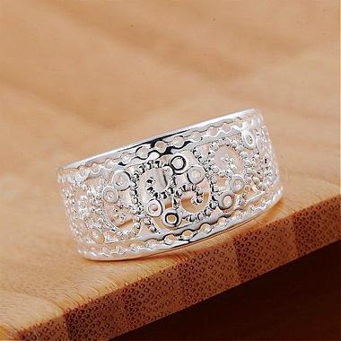Vintage Elegant Fashion Style Brass Hollow Out Metal Rings(RJEW-EE0002-006P-D)-6