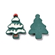 Christmas Theme Opaque Resin Cabochons(RESI-G029-A02)-2