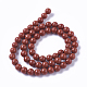 Chapelets de perles en jaspe rouge naturel(X-G-F348-01-6mm-A)-3