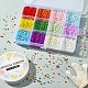 DIY Candy Color Seed Beads Bracelet Making Kit(SEED-YW0001-79)-4