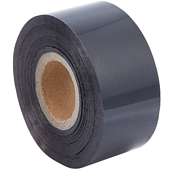 Hot Stamping Foil Paper, Heat Transfer Foil Paper, Elegance Laser Printer Craft Paper, Black, 30x0.1mm, 120m/roll