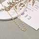 Glass Pearl Link Chain Necklaces(NJEW-JN03203)-4