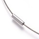 Steel Wire Necklace Making(X-SWM09)-3