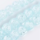 Two Tone Crackle Glass Bead Strands(X-CCG-I001-12)-1