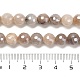 Brins de perles rondes en quartz naturel galvanisé(G-L598-A06-03)-5