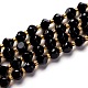 Natural Obsidian Beads Strands(G-M367-08A)-1