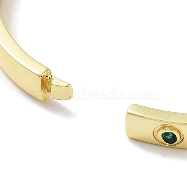 Brass Pave Colorful Glass Bangles for Women(BJEW-Z061-25A)-3