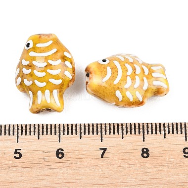 Handmade Porcelain Beads(PORC-K010-08-07)-3