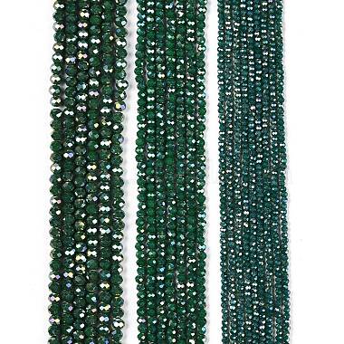 Electroplate Glass Beads Strands(EGLA-A044-P2mm-B09)-2