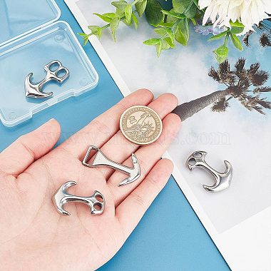 6Pcs 3 Styles 304 Stainless Steel Hook Clasps(STAS-SC0004-36)-3
