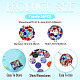 30Pcs Glass Rhinestone Clay Pave Round Beads(RB-TA0001-27B)-4