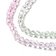 Transparent Gradient Color Glass Beads Strands(X1-GLAA-H021-01B-02)-3