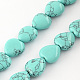 Chapelets de perles en turquoise synthétique(G-R190-01)-1