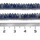 natürliche blaue Fleck Jaspis Perlen Stränge(G-K343-C18-01)-5