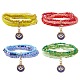 bracelet multi-brins de perles de graines de verre(BJEW-JB09578)-1