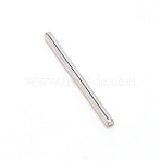 Steel Round Rods Axles, Toys Shaft for DIY Toy Model Part, Stainless Steel Color, 30x2mm(AJEW-WH0244-53A-P)