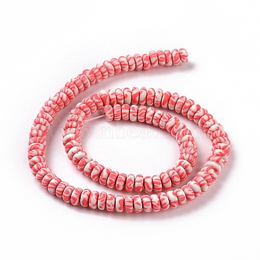 Handmade Polyester Clay Beads Strand(CLAY-P001-02A)-3