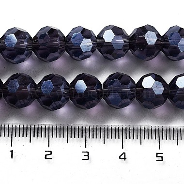 Electroplate Transparent Glass Beads Strands(EGLA-A035-T10mm-A15)-4