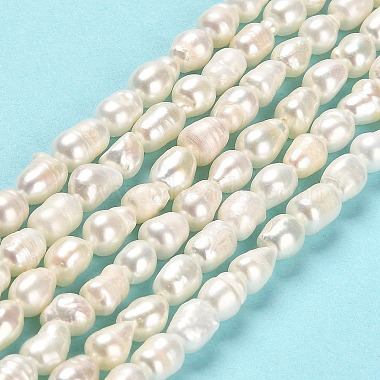 hebras de perlas de agua dulce cultivadas naturales(PEAR-E016-072)-2