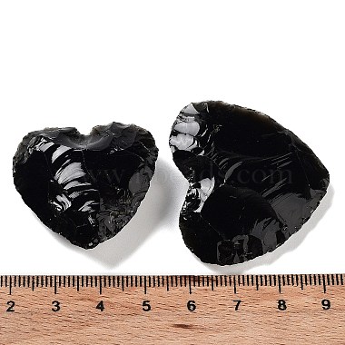 Hammered Natural Obsidian Healing Stones(DJEW-NH0001-01)-3