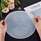 DIY Laser Effect Tai Ji & Tree of Life Pattern Display Decoration Silicone Molds(SIL-WH0014-34B)-3