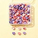 Valentine's Day Handmade Polymer Clay Beads(CLAY-FS0001-24)-6