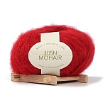Lace 0 Fine Weight Acrylic Fiber Yarn, Soft Knitting Crochet Yarn for DIY Doll Making Embroidery Delicate Lace Decorations, Cerise, 25g/skein, about about 50~60m/skein(PW22070100886-1)
