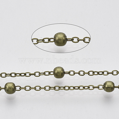 Brass Coated Iron Cable Chains(CH-T002-01AB)-2