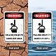 UV Protected & Waterproof Aluminum Warning Signs(AJEW-WH0111-H06)-5