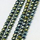 Electroplate Non-magnetic Synthetic Hematite Beads Strands(G-J169B-3mm-06)-1