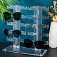 présentoirs en plastique transparent pour lunettes(ODIS-WH0034-01)-2