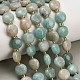 Natural Amazonite Beads Strands(G-H005-B13-01)-1