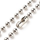 304 ожерелье из шариковых цепей из нержавеющей стали для женщин(NJEW-JN03892-01)-4