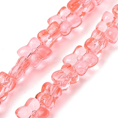 Transparent Glass Beads Strands(GL-CBAAE04-01H)-1