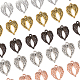 Globleland 100pcs 5 couleurs pendentifs en alliage de zinc(FIND-GL0001-29)-4