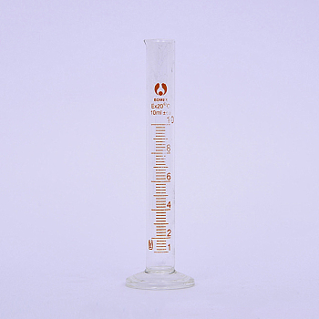 Glass Graduated Cylinder, Lab Supplies, Clear, 33x110mm, Capacity: 5ml(0.17fl. oz)