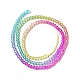Brins de perles de verre de couleur dégradé transparent(GLAA-H021-01B-16)-4