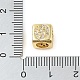 Brass Micro Pave Clear Cubic Zirconia European Beads(KK-K368-01G-04)-3