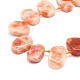 Chapelets de perles aux fraises en quartz naturel(G-E569-P02)-3