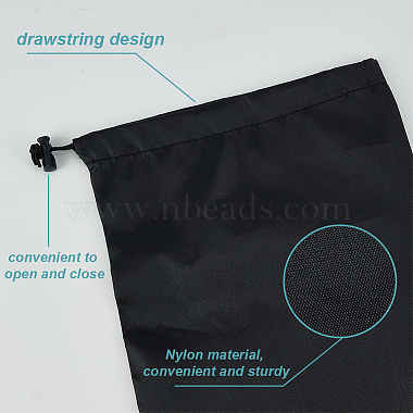 Oxford Cloth Drawstring Pouches with Cord(ABAG-WH0039-63A)-3