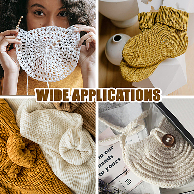 Wooden Square Frame Crochet Ruler(DIY-WH0536-002)-6