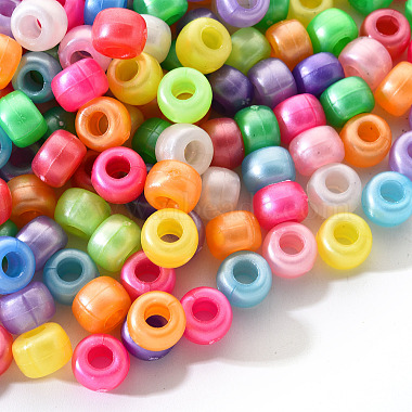 Plastic Pearlized Beads(KY-YW0001-09)-2