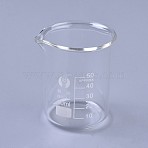 Glass Beaker Measuring Cups, with Graduated Measurements, for Lab, Clear, 58x53x50mm, Capacity: 50ml(TOOL-WH0079-52C)