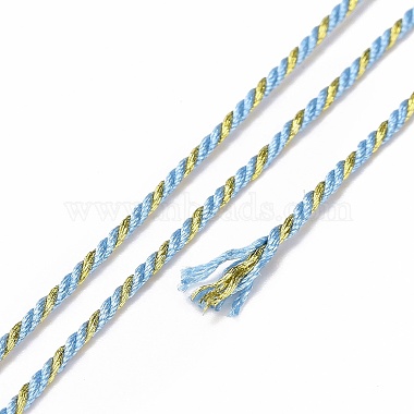 1.5mm Light Sky Blue Polyester Thread & Cord