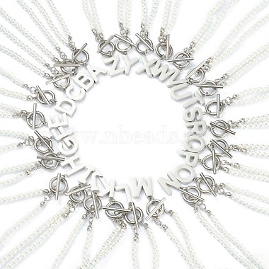 White Acrylic Necklaces