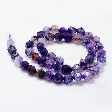 Natural Agate Beads Strands(G-K184-04E)-2