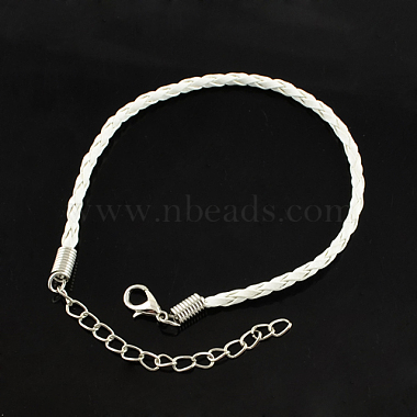 Trendy Braided Imitation Leather Bracelet Making(BJEW-S076-003)-2